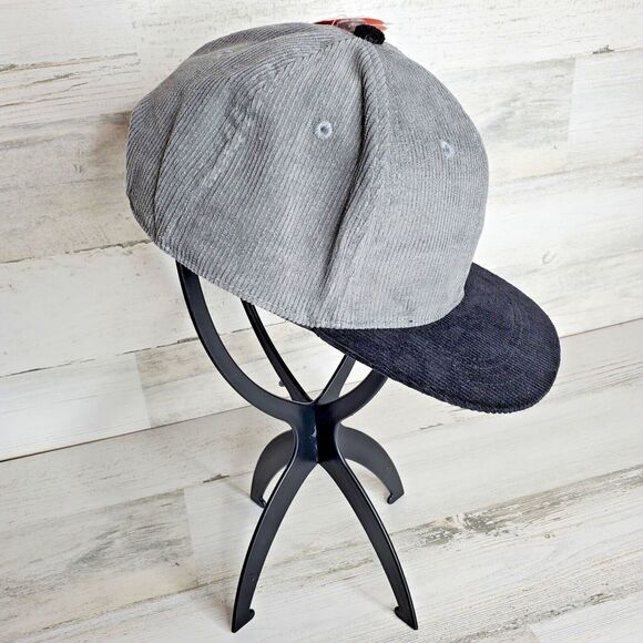 Wonder Nation Colorblock Corduroy 6 Panel Cap Snapback Baseball Hat OS Youth NEW - Picture 3 of 7